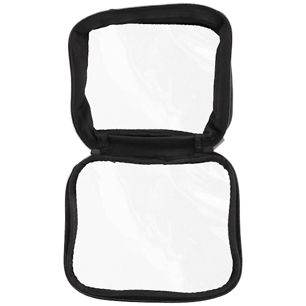 Rejse gennemsigtig makeup taske arrangør transparent pvc kosmetolog kosmetiske tasker skønhed toilettaske make up pung vaskepose