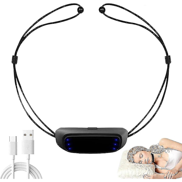 Sleep Apnea Device, Wearable Apnea Device, Anti-snoring Chin Strap To Help You Get Pure Sleep, For Men And Women. 2024-New