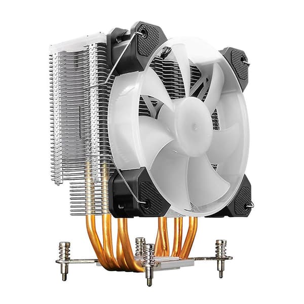 CPU Køling ARGB Lydløs 4 Varmerør Multi-platform Computer CPU Fan Kølelegeme
