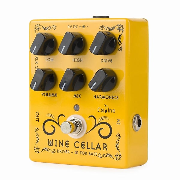 -60 Driver+DI for Pedal Effekt Gitar Tilbehør Mini Pedal Gitardeler