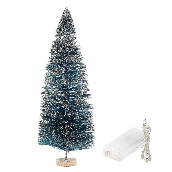 23cm Led Mini Juletræ Med Lys Til Julefest Hjemmebordspynt dekoration
