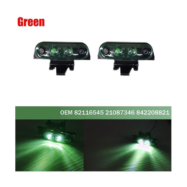 Topplampa för lastbil för lastbil Fh16 Fm sidomarkeringsljus för lastbil 82116545 21087346 842208821 Grön