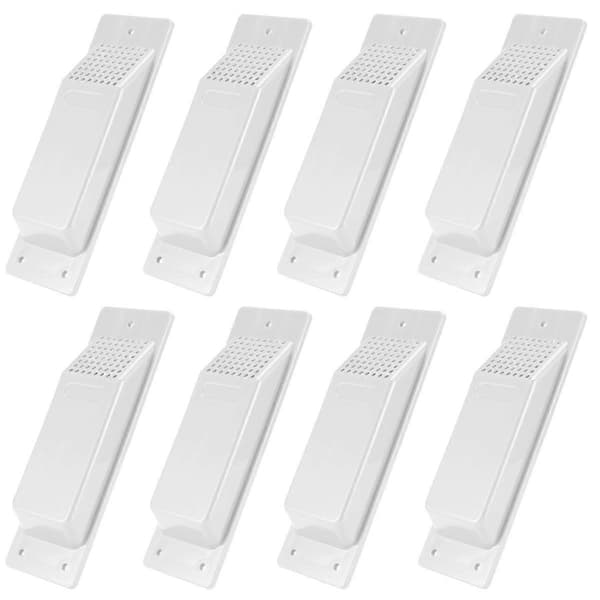 8-pack Luftventilationskit för Fraktcontainrar, Tunga Arbetsfordon, Tillbehör, Flödesventilation, Vit