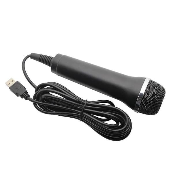 Universal USB Kablet Mikrofon Karaoke Mikrofon for Switch Wii PS4 PS3 XBOX ONE/360/ PC/PS2