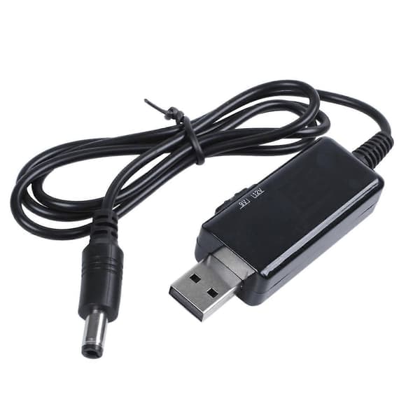 USB Boost Kabel 5v Step Up Til 9v 12v Justerbar Spændingskonverter 1a Step-up Volt Transcompatiblemer Dc Po