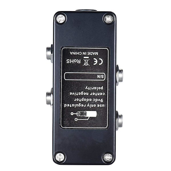 Mini gitarr effektpedal loop box switcher kanalval True Bypass