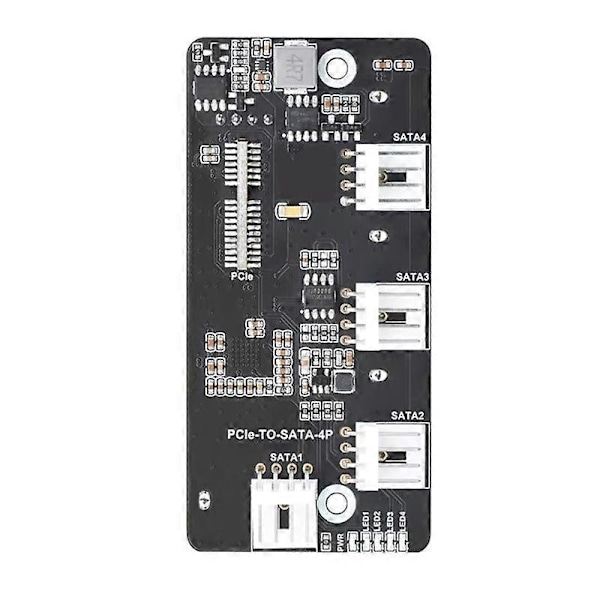Compute Module 4 CM4 PCIe - SATA PCI-E nelisuuntaiseen SATA3.0-korttiin 6Gbps nopea SATA-laajennuskortti
