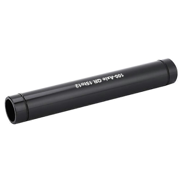 Cykel Thru Aksel Nav Adapter 15mm til 12mm Quick Release Spyd Sort