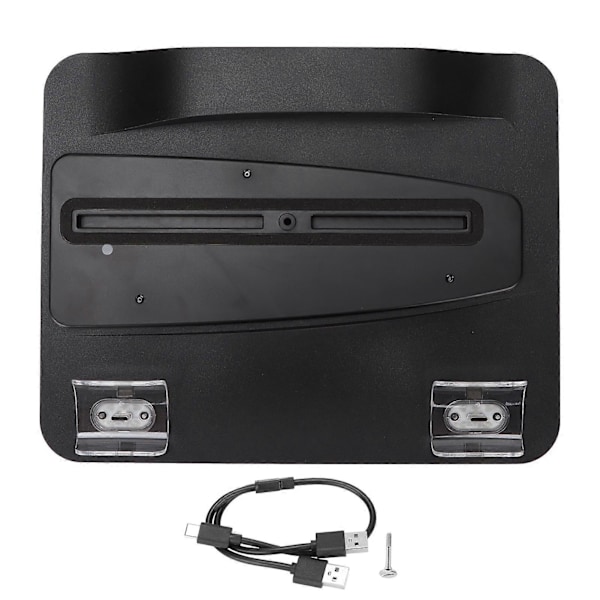 PS5-jäähdytysasema, 2 USB-keskitintä, hiljainen tuuletin PS5:lle ja DualSense-ohjaimille