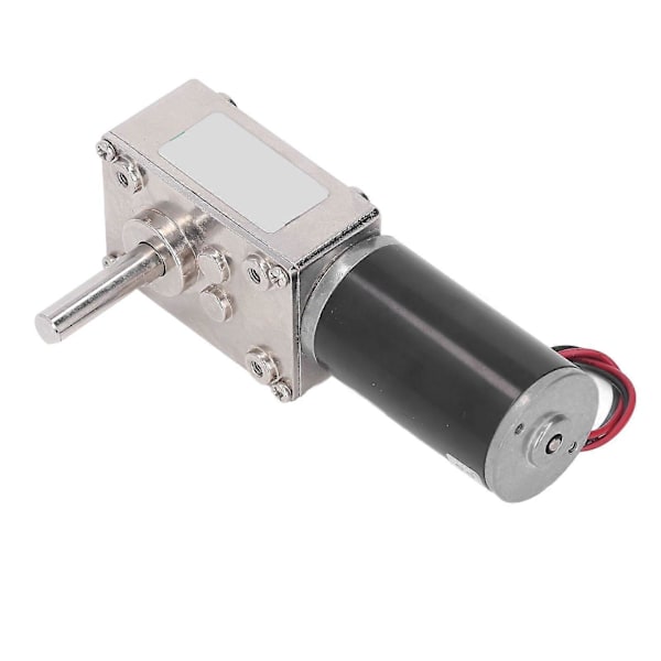 Mikro DC-vaihteistomoottori, itselukittuva, säädettävä nopeus, kulutusta kestävä kierukkavaihdemoottori DC24V 18W 0-5 rpm