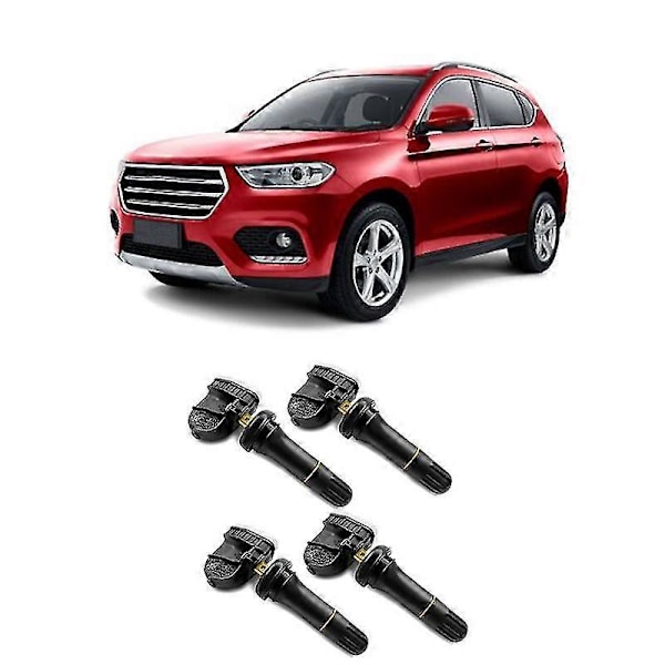 4 stk. TPMS dæktryksovervågningssensor til Haval Hl H2 H5 H6 H7