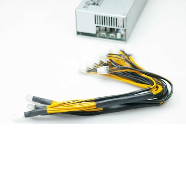 1200W 1600W Ulostulokaapeli Uusi 10-nastainen PCIe Virransyöttöliitin Bitmain Antminer APW7 + APW3 PSU L3 D3:lle