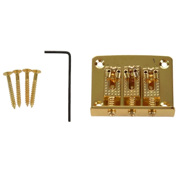 3-strenget Guitar Ball String Bridge Bro-Pull String Hard Tail Guitar Bridge Tail 3-strenget Guitar