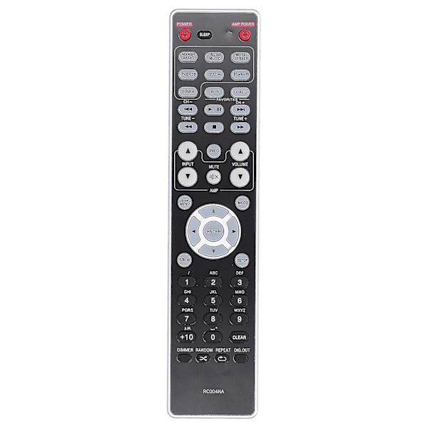 RC004NA Universell TV-fjärrkontroll för LCD-TV Bärbar Fjärrkontroll Ersättning
