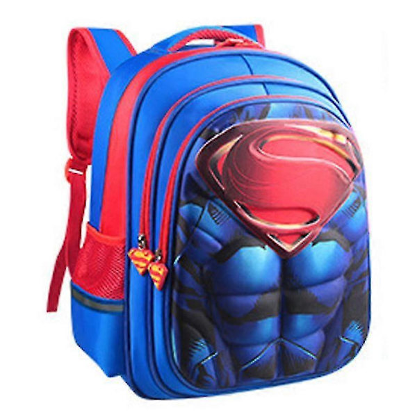 Spider-man Batman 3D Tredimensjonal Hard-shell Studentsekk Z B