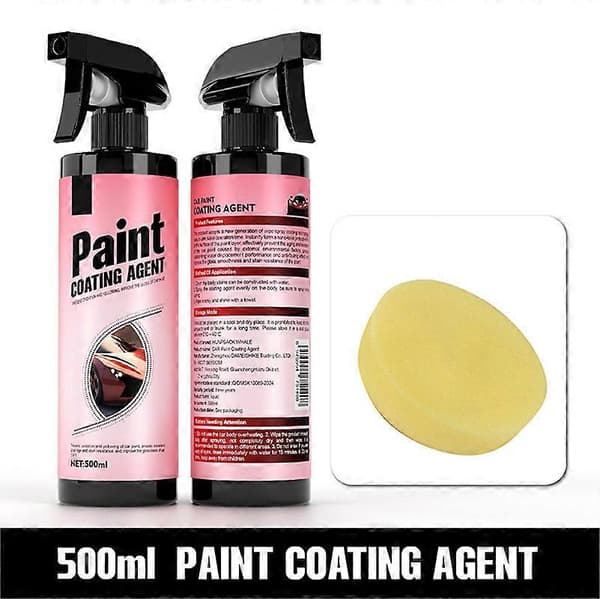 Billackskydd Spray Superior Billackskydd Avancerad Beläggningsspray Billack Glansförstärkare Effektiv Billackspray 500ML