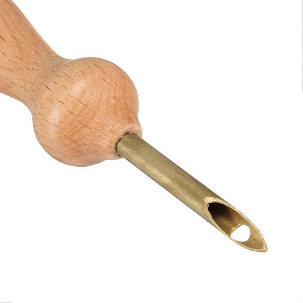 Magic Broderi Pen Punch Needle Filting Tråd Sæt Træhåndtag Dug Håndværk Værktøjer