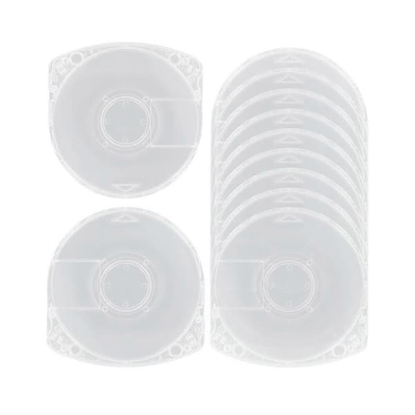 10 stk. Erstatningsklare UMD-spillskivehus for Sony PSP1000/2000/3000