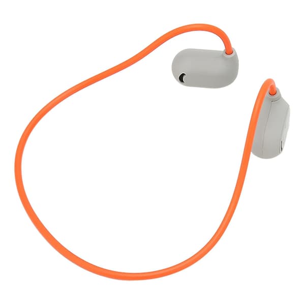 Åpne Øre Bluetooth Hodetelefon Stereo Lossless Oppladbart Trådløst Headset for Løping Kjøring Trening Grå