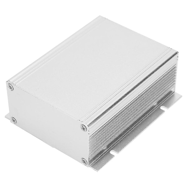 Aluminium PCB Projektkapsling - Silvervit