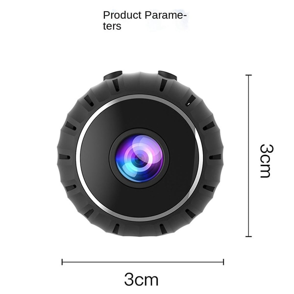 1080p HD Mini Langaton Kamera Smart Home Kaukosäädin Monitori Mini Videokamera Liiketunnistus Infrapuna Ni