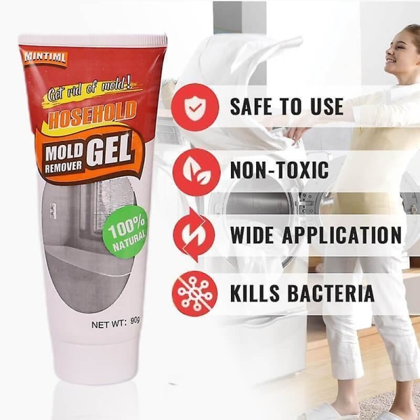 2st Anti-lukt Hushållskemikalie Form Mögel Remover Cleaner Caulk Gel