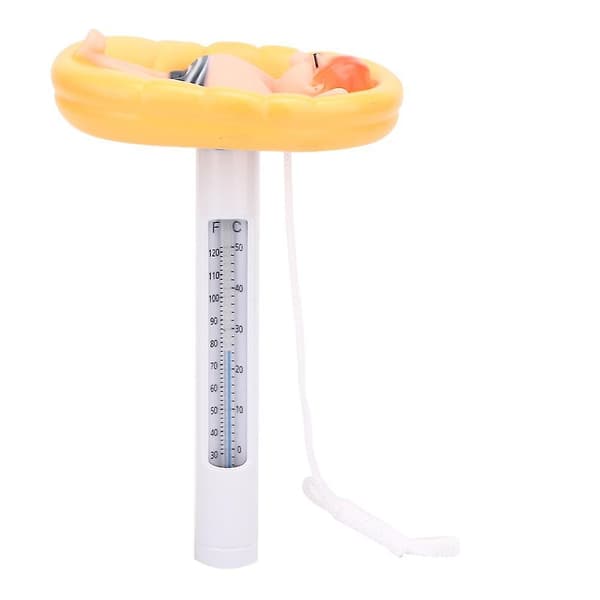 Sød Flydende Pooltermometer Temperaturmåler Kompatibel Til Udendørs Indendørs Swimmingpools Spa