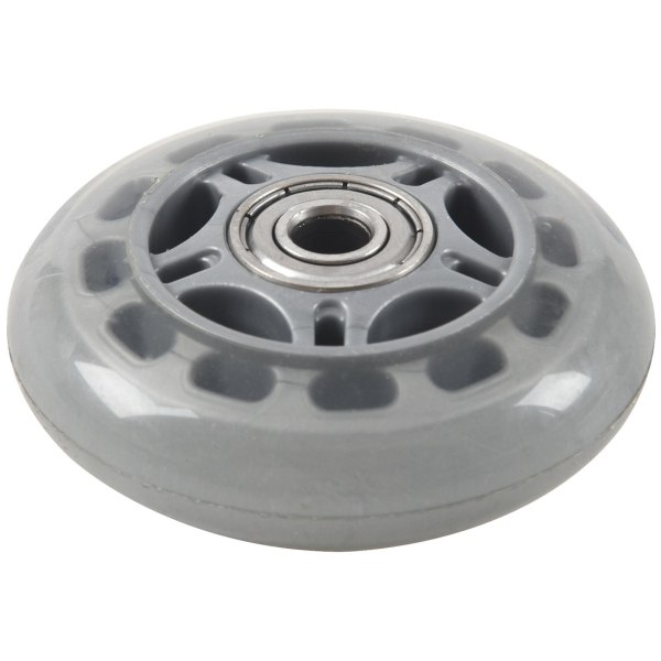 Skøjtesko 608zz Bearing Inline Skate Wheel Clear Grey