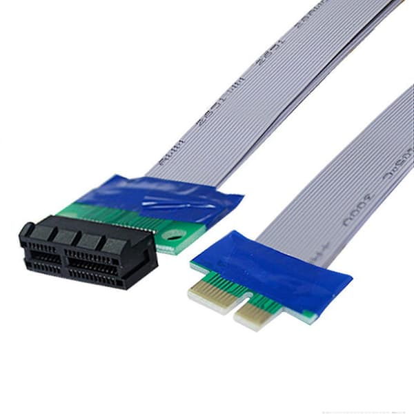 PCI Riser Card Forlængerkabel PCIE 1X til 1X Slot Riser Card Konverter Forlængerkabel Adapter