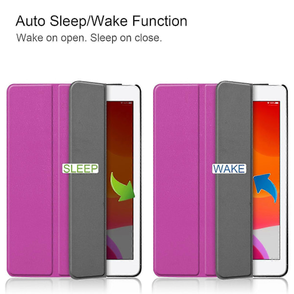 Til Ipad 7./8. generation 10.2 2020 Smart Case Slankt Shell Stående Cover