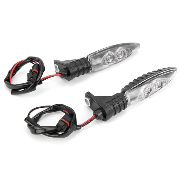 Par Blinklys LED-lys 12V Erstatning for S1000RR R1200GS F800GSClear Linse