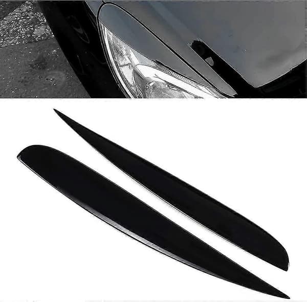 Bil Strålkastare Ögonbryn Ögonlock Trim Skydd För Corsa D Vxr 2006-2014