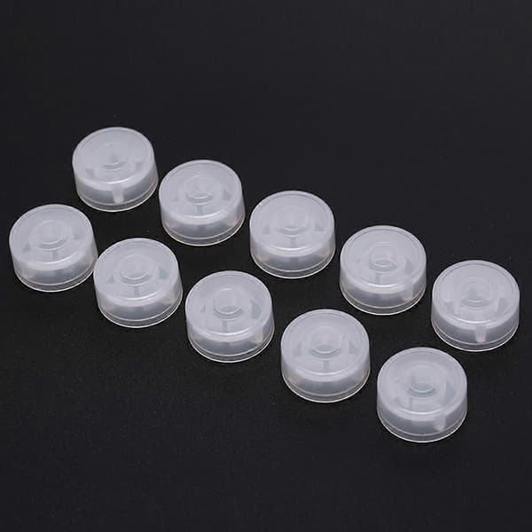 20 st/set Gitarr Effektpedal Footswitch Toppar Fotspiksskydd för Gitarr Effektpedal