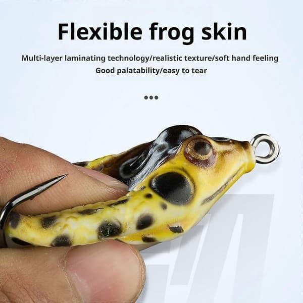 Bioninen Thunder Frog -muotoinen pehmoviehe