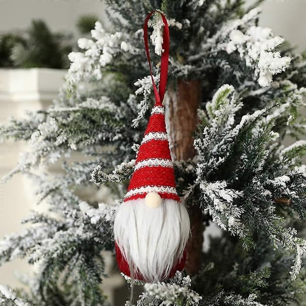 Julgranspynt, Juldekorationer, Hängande Tomte Elf Hem