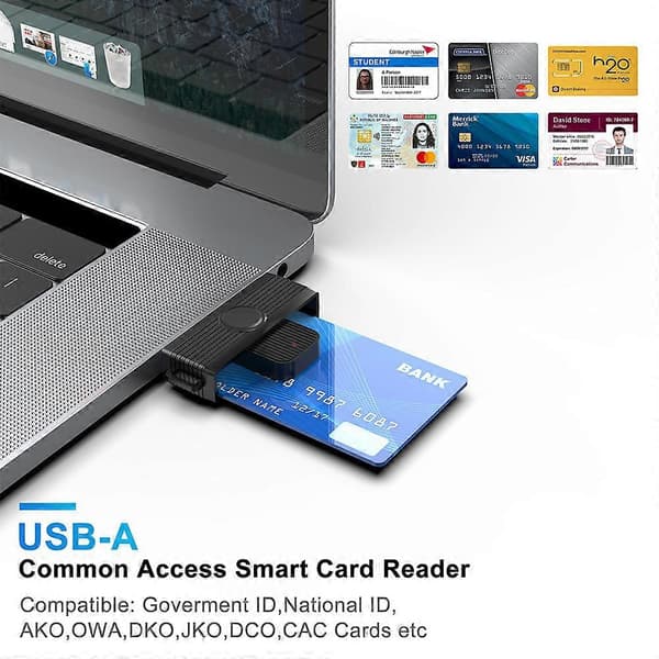 USB Smartkortleser Smartkort/SIM/ID/CAC intelligent Kortleser