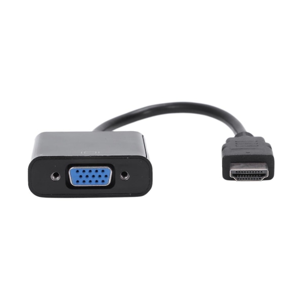 HDMI-kompatibel till VGA HDMI-kompatibel hane till VGA RGB hona Video Converter Adapter hane till hona kabel 1080P för PC hane-hona adapter ConverterB