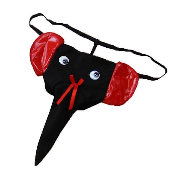 Elefant Bulge Pung Herre Elastisk T-Back Lingeri G-streng Erotisk Undertøj