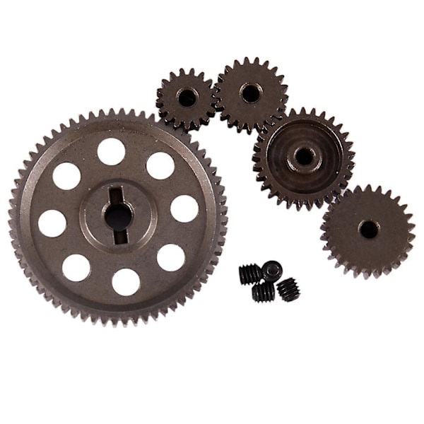Differensial Hoved Metallgir 64T 17T 21T 26T 29T Motorgir RC Bildel for 1/10 RC Bil Lastebil 9411