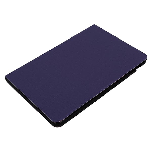 PU Läder Slim Fällbart Ställ Fodral Multi Vinkel Justering Ersättning för Blackview Tab7 WIFI Blå