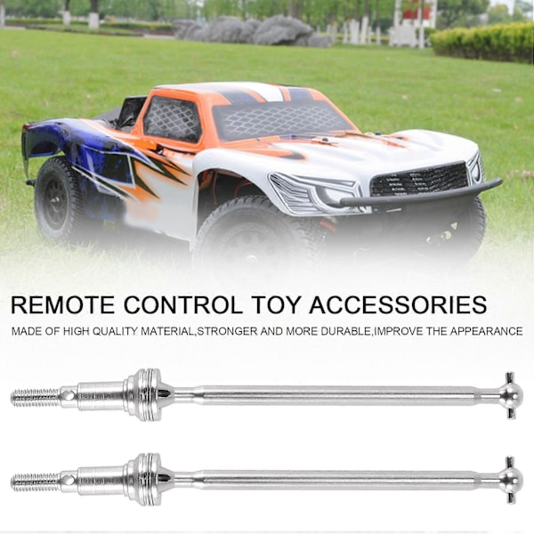 2 kpl Metallinen Etu CVD Universaali Vetoakseli 25-WJ03 9125 RC-auton Varaosien Päivitystarvikkeille
