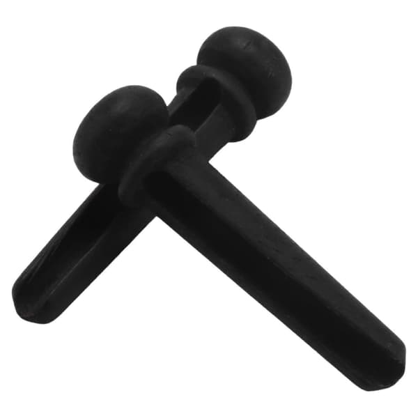 1 Sett med Ebenholt & Perl Bro Pins for Akustiske Gitarer/Strengepinner (Sporet), Gitartilbehør