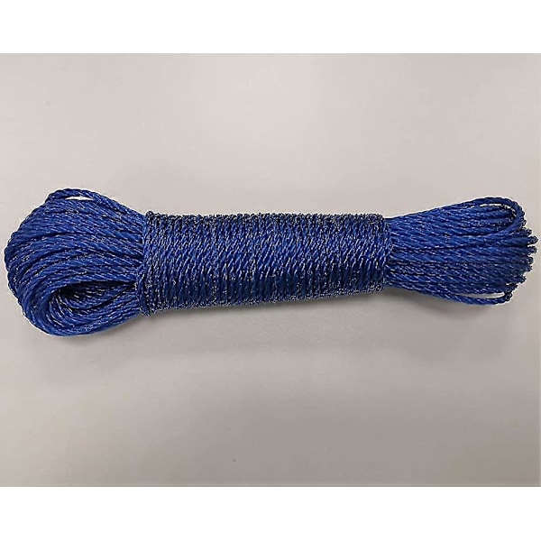 1 stk. presenning nylonbindingsrep 3 mm tykkelse x 20 m lengde nylonrep snor vaskesnor