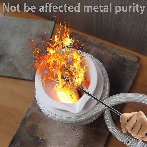 5 Delar Degel Metall Smältningskit, För Metallurgisk Industri Smyckestillverkning Och Återvinningsindustri