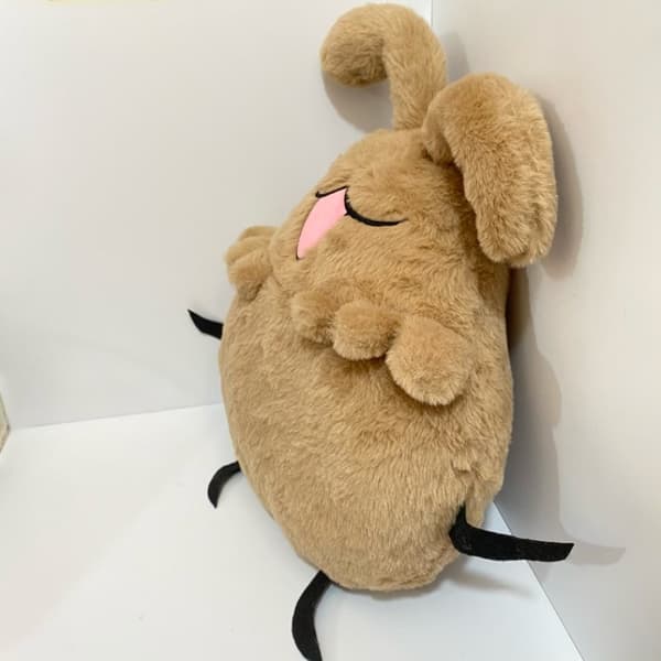 Silk Song Flea Puppy Stor Plysjpute