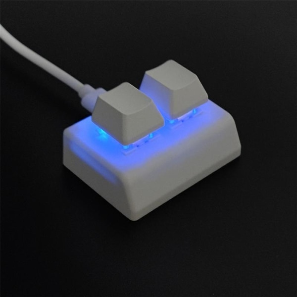 2-Tasters Makroprogrammering Tastatur Rgb Mini Tastatur Gaming Tegning Rød Switch Tilpasset Tastatur Osu G