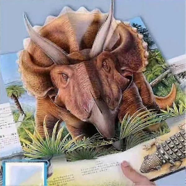 3D Encyclopedia Prehistorica Dinosaurier, Pop-up Utbildningsböckerna
