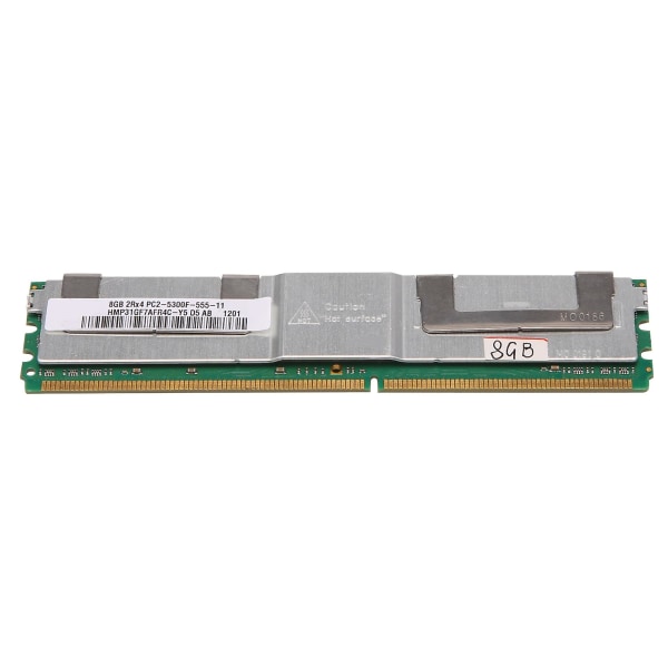 DDR2 8GB RAM-hukommelse 667Mhz PC2 5300 240 Pins 1.8V FB DIMM med kølevest til AMD Intel Desktop Memory Ram(A)