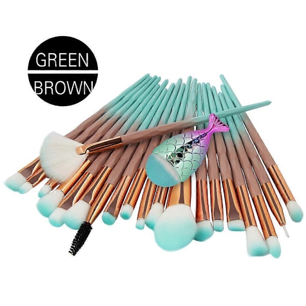 Beauty 21 KPL Meikki Kulmakarva Eyeliner Poskipuna Kosmeettinen Peitevoide Siveltimet