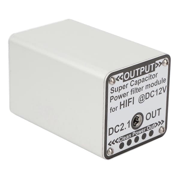 Suodatinmoduuli DC12V Common Mode Rejection DC 2.1 Tulo- ja lähtöjännitteen ilmaisin Suodatusvirtamoduuli Raspberry Pi:lle